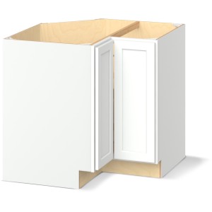 Reliabilt Parkstone II Reliabilt Parkstone II Brilliant White Lazy Susan Cabinet, 36-in - 641582 | Lowe's Pro Supply